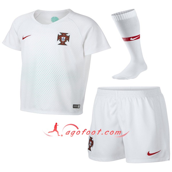 Ensemble Maillots Foot Portugal Enfant Exterieur Personnalise Floque 18 19 Moins Cher Prix
