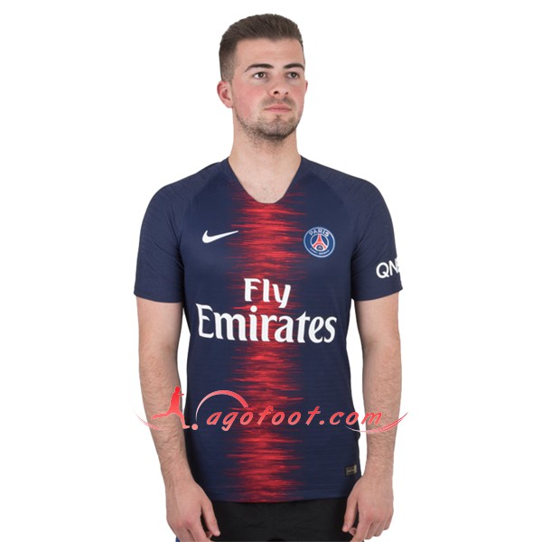 Maillot Foot PSG Domicile Royal Bleu Personnalisé Floqué 2018 2019
