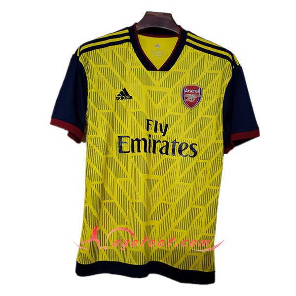 Maillot Foot Arsenal Version Concept jaune Floqué 2019/20