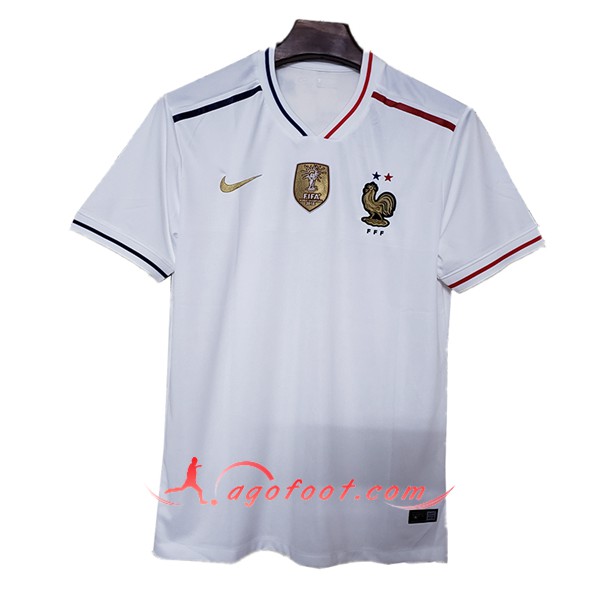 Maillots Foot France Version Fuite Exterieur Floqué 2019/20