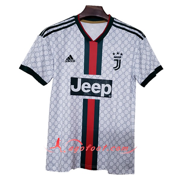 Maillot Foot Juventus Version fuite Blanc Floqué 2019/20