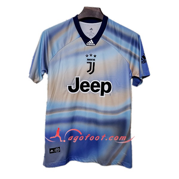 Maillot Foot Juventus Adidas X EA Sports Limited Edition Blau Blanc Floqué 2018 2019