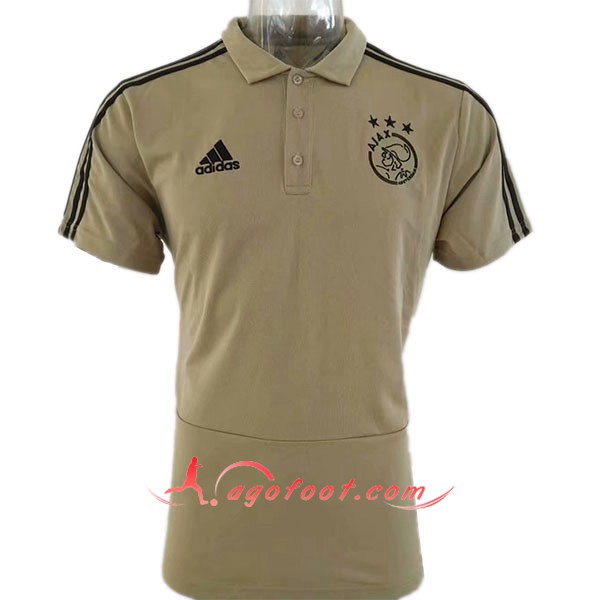 Nouveau Polo Foot AFC Ajax Jaune 2019/20