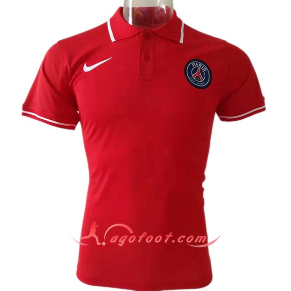 Nouveau Polo Foot PSG Rouge 2019/20