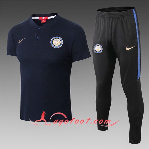 Nouveau Ensemble Polo Inter Milan Bleu Fonce 2019/20