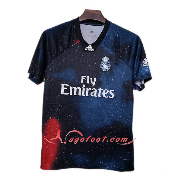 Maillot Foot Real Madrid Adidas X EA Sports Bleu 2019 2020