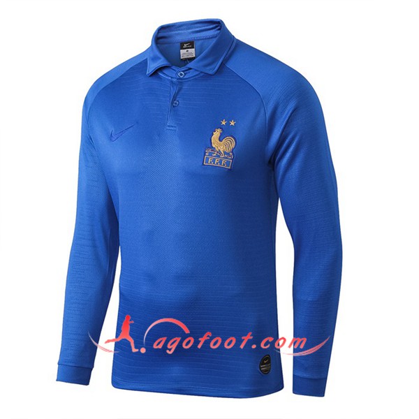 Nouveau Training Sweatshirt France 100Eme Anniversaire Bleu