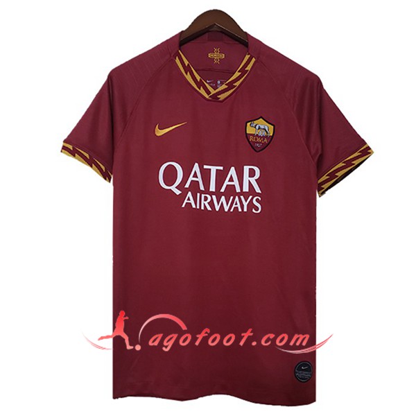 Maillot Foot AS Roma Domicile Version Fuite Floqué 2019 2020