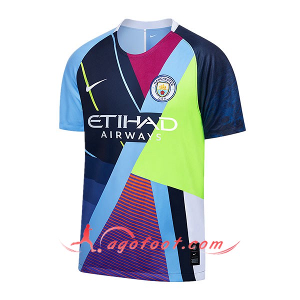 Maillot Foot Manchester City Celebration Floqué 2019 2020