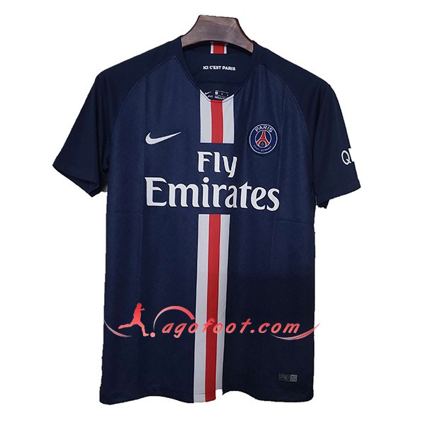 Maillot Foot Jordan PSG Domicile Personnalisé Floqué 19/20