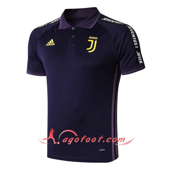Nouveau Polo Foot Juventus Pourpre 19/20