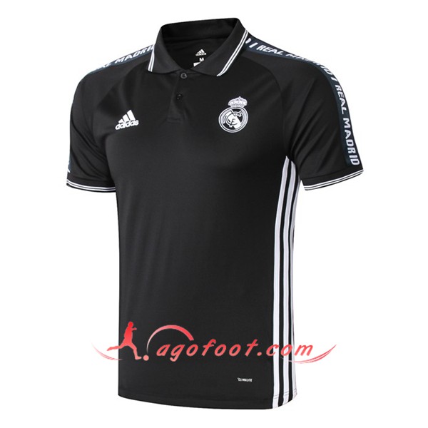 Nouveau Polo Foot Real Madrid Noir 19/20