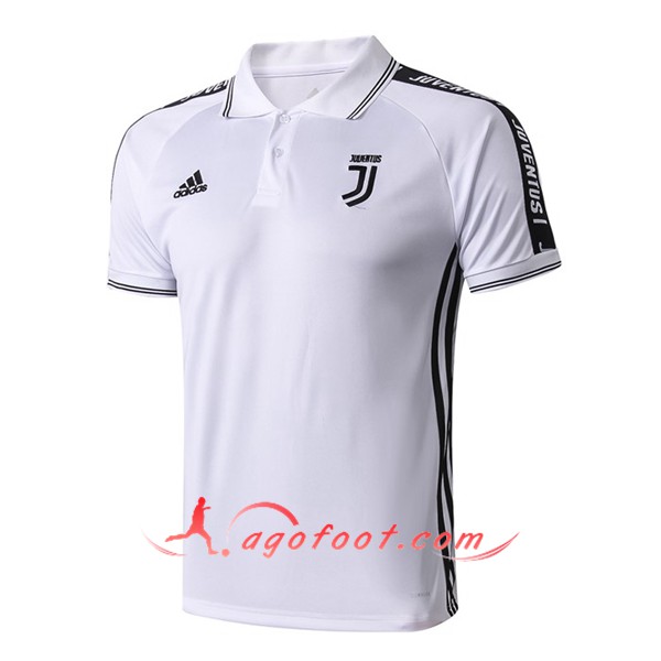 Nouveau Polo Foot Juventus Blanc 19/20