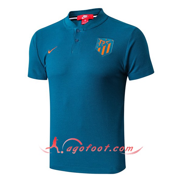 Nouveau Polo Foot Atletico Madrid Bleu 19/20