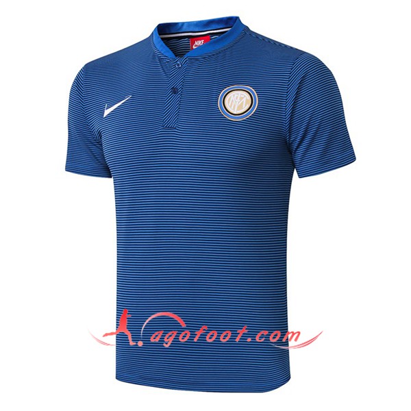 Nouveau Polo Foot Inter Milan Bleu 19/20