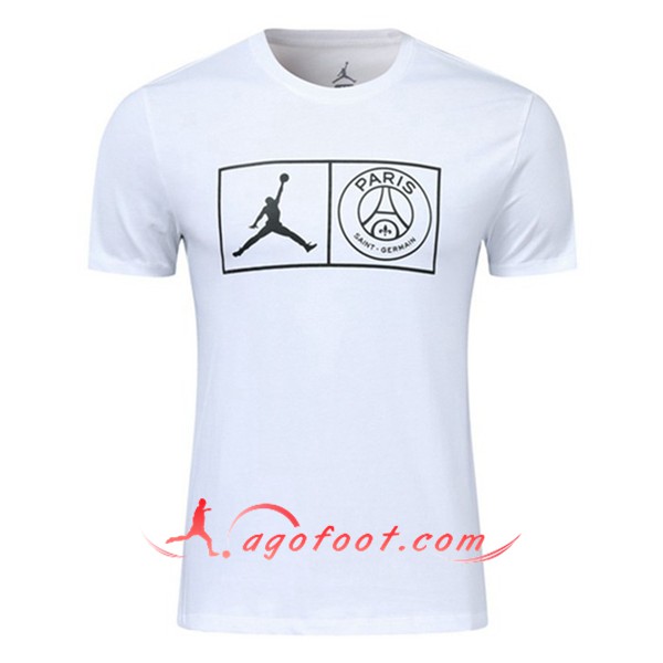 Training T-Shirts PSG Jordan Blanc 2019/20