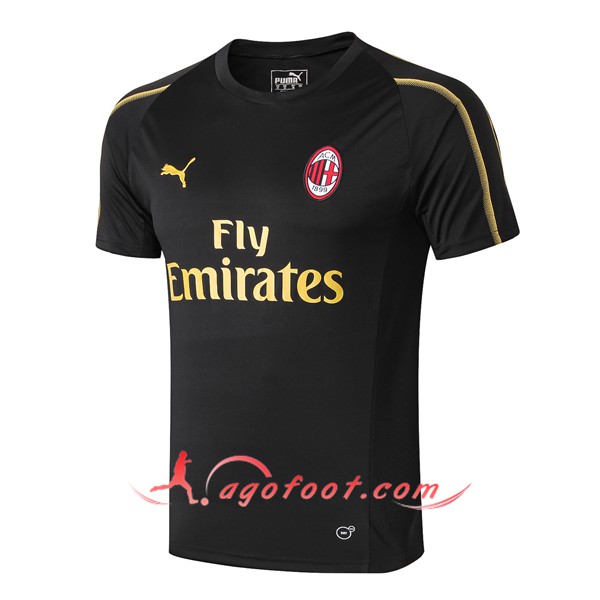 PRÉ MATCH Training Milan AC 3/4 Noir 2019/20