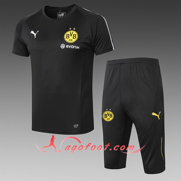 Ensemble PRÉ MATCH Training Dortmund BVB + Pantalon 3/4 Noir 2019/20