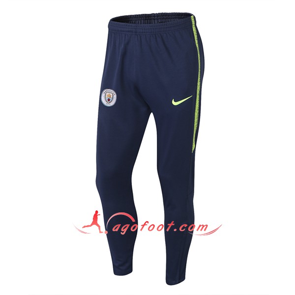 Nouveau Training Pantalon Manchester City foncé Bleu 2018 2019