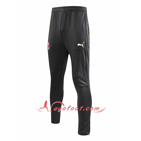Nouveau Training Pantalon Milan AC Noir 2018 2019