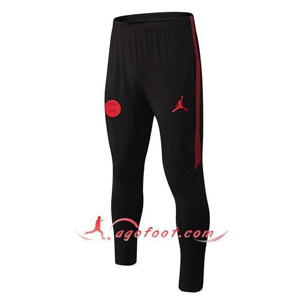 Nouveau Training Pantalon Jordan PSG Rouge Noir 2018 2019