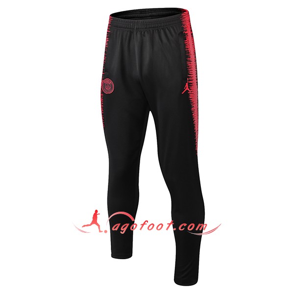 Nouveau Training Pantalon Jordan PSG Rouge Noir Strike Drill 2018 2019