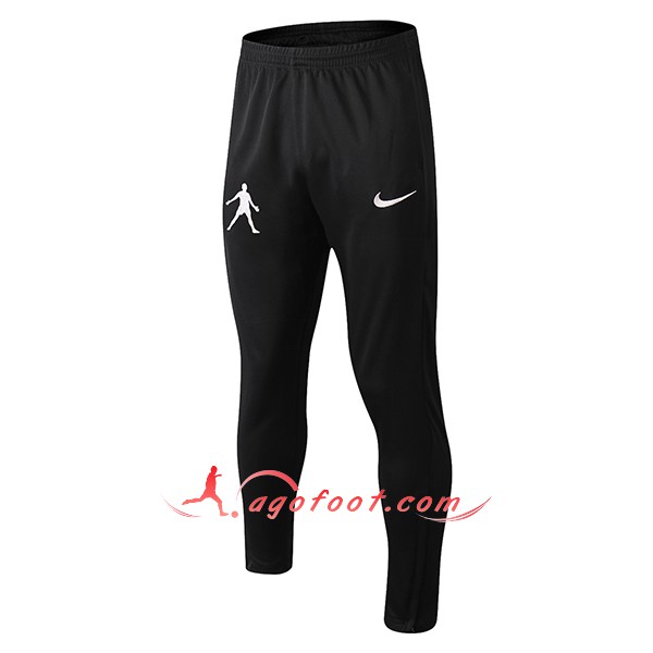 Nouveau Training Pantalon Jordan PSG Noir Blanc 2018 2019