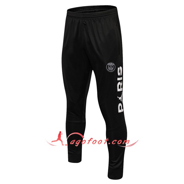 Nouveau Training Pantalon Jordan Paris PSG Noir Blanc 2018 2019