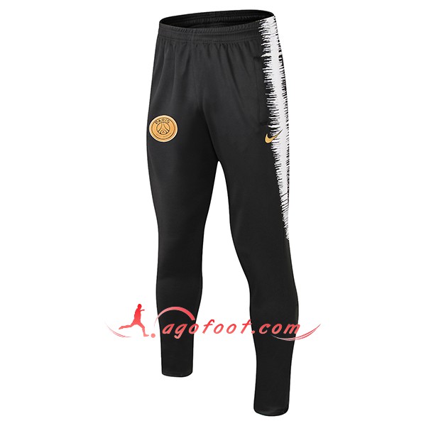 Nouveau Training Pantalon PSG Noir Blanc Strike Drill 2018 2019
