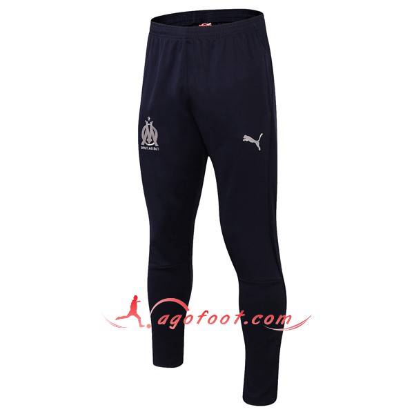 Nouveau Training Pantalon Marseille OM Noir Gris 2018 2019