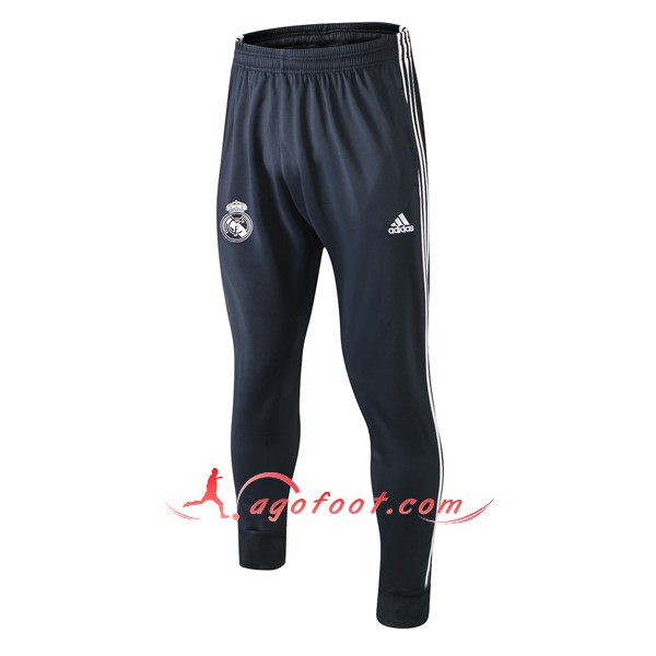 Nouveau Training Pantalon Real Madrid foncé Gris 2018 2019