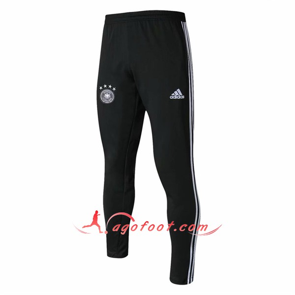 Nouveau Training Pantalon Allemagne Noir 2018 2019