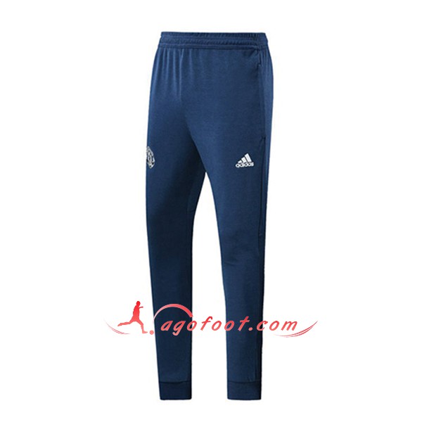 Nouveau Training Pantalon Manchester United Bleu 2018 2019