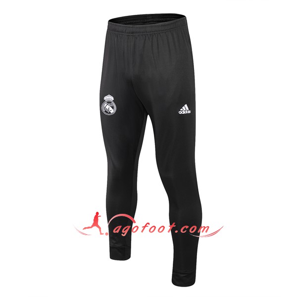 Nouveau Training Pantalon Foot Real Madrid Noir 2019 2020