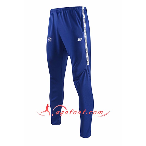 Nouveau Training Pantalon Foot FC Chelsea Bleu 2019 2020