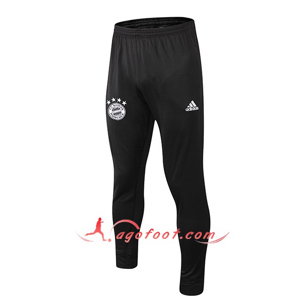 Nouveau Training Pantalon Foot Bayern Munich Noir 2019 2020