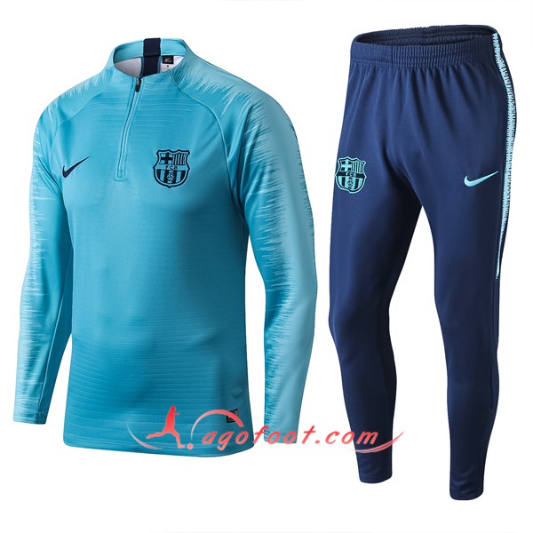 Nouveau Survetement De Foot FC Barcelone Bleu -02 2019/20
