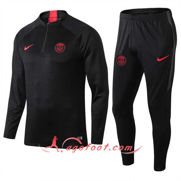 Nouveau Survetement De Foot PSG Noir 2019 2020