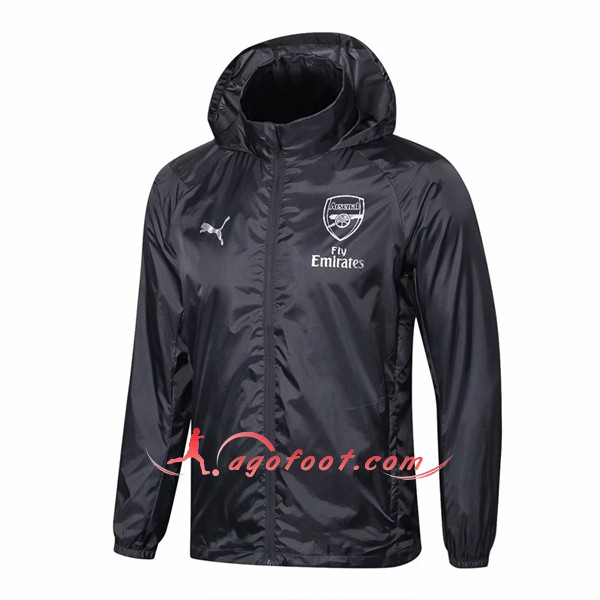 Nouveau Veste De Foot Arsenal foncé Gris Coupe Ventr Floqué 2018 2019
