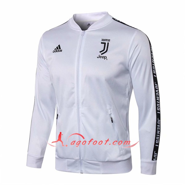 Nouveau Veste De Foot Juventus Blanc Floqué 2018 2019
