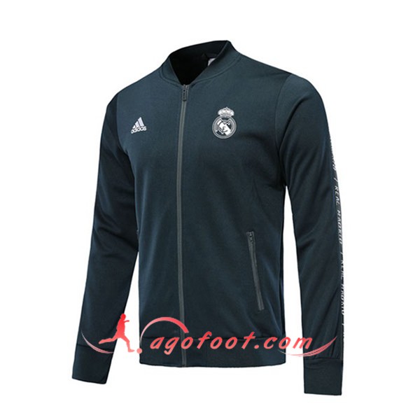 Veste Foot Real Madrid Noir Moins Cher 2019 2020