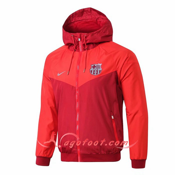 Nouveau Veste De Foot Sweat A Capuche FC Barcelone Rouge 2019 2020