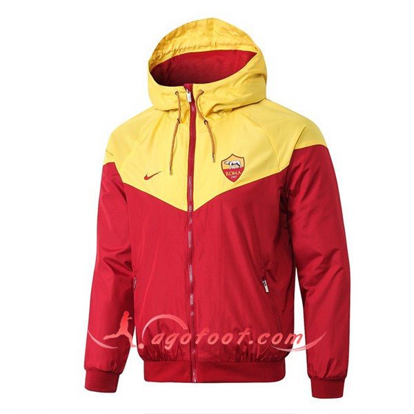 Nouveau Veste De Foot Sweat A Capuche AS Roma Rouge 2019 2020
