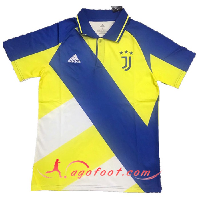Polo Foot Juventus Bleu/Jaune 2021/2022