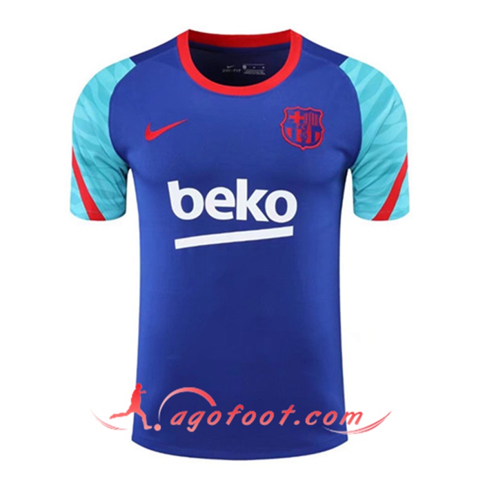 Training T-Shirts FC Barcelone Bleu 2020/2021