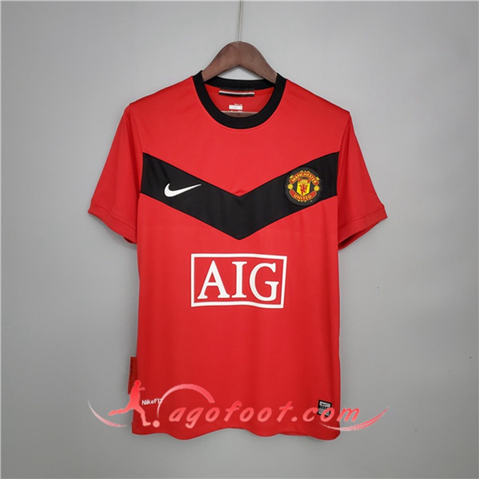 Maillot de Foot Manchester United Retro Domicile 2009/2010