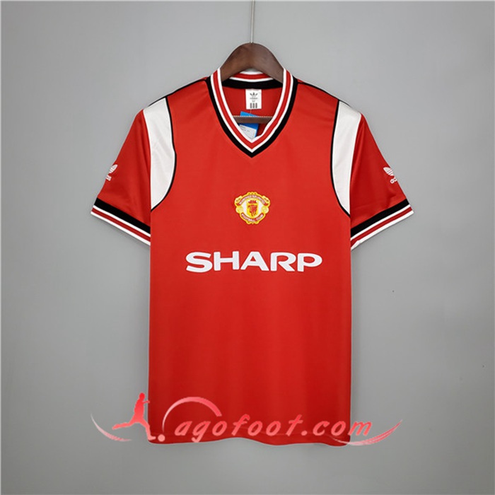 Maillot de Foot Manchester United Retro Domicile 1985/1986