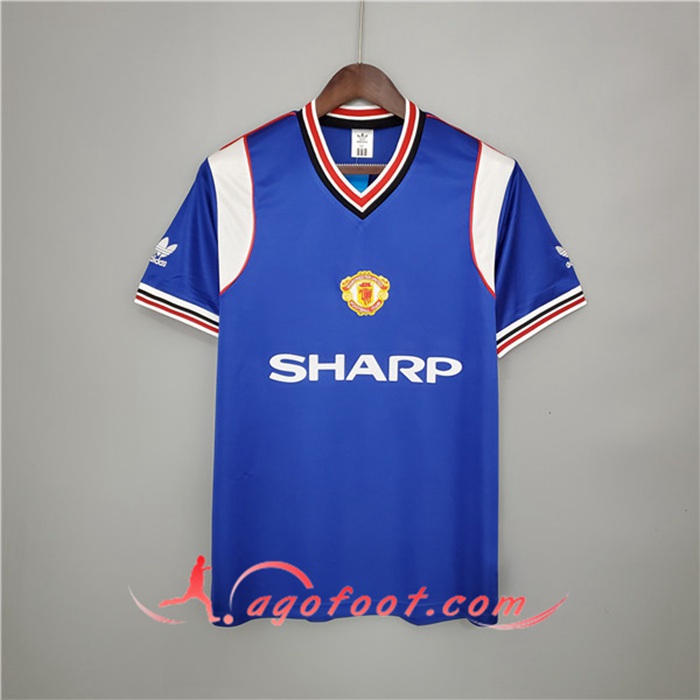 Maillot de Foot Manchester United Retro Exterieur 1985/1986