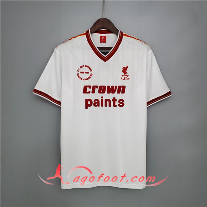 Maillot de Foot FC Liverpool Retro Exterieur 1985/1986