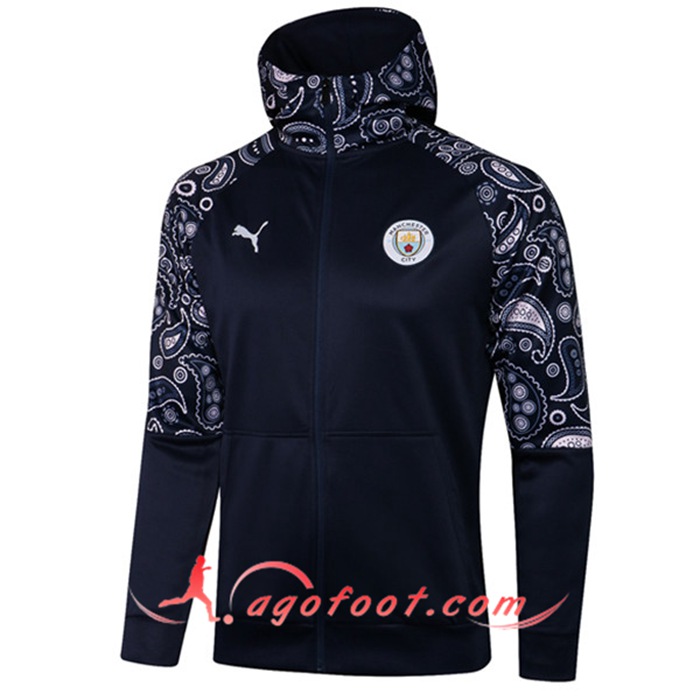 Veste A Capuche Manchester City Noir 2020/2021